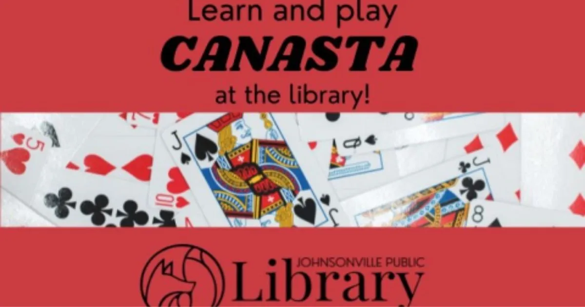 Canasta at the Library