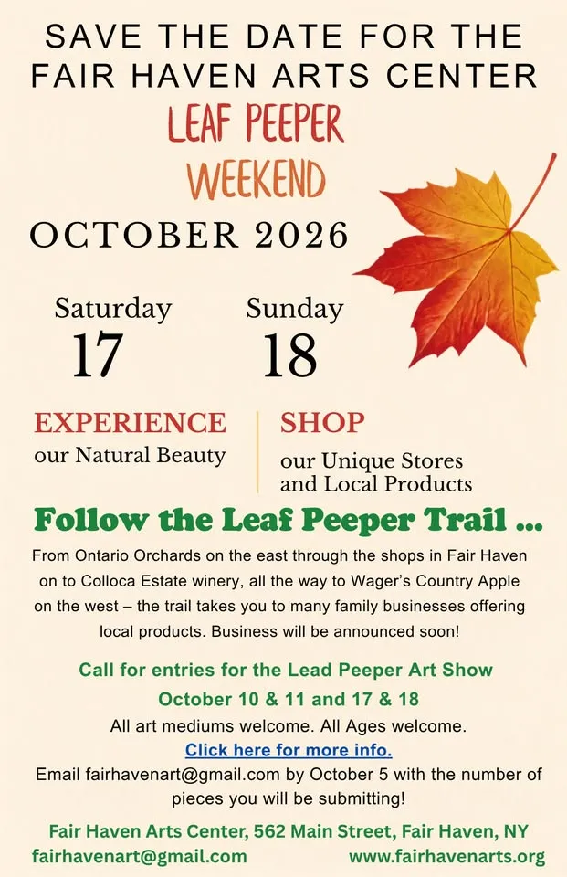 Leaf Peepers Art Show