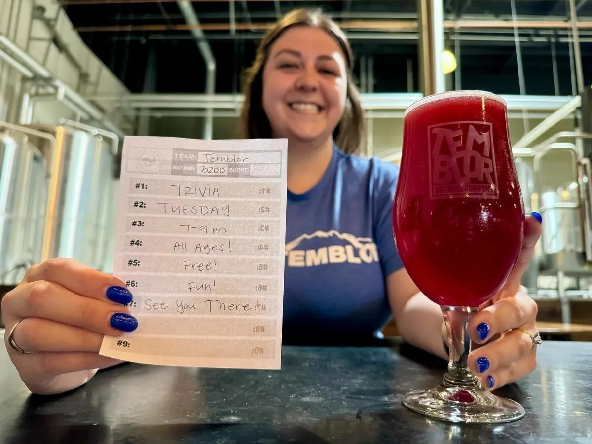 Temblor trivia night