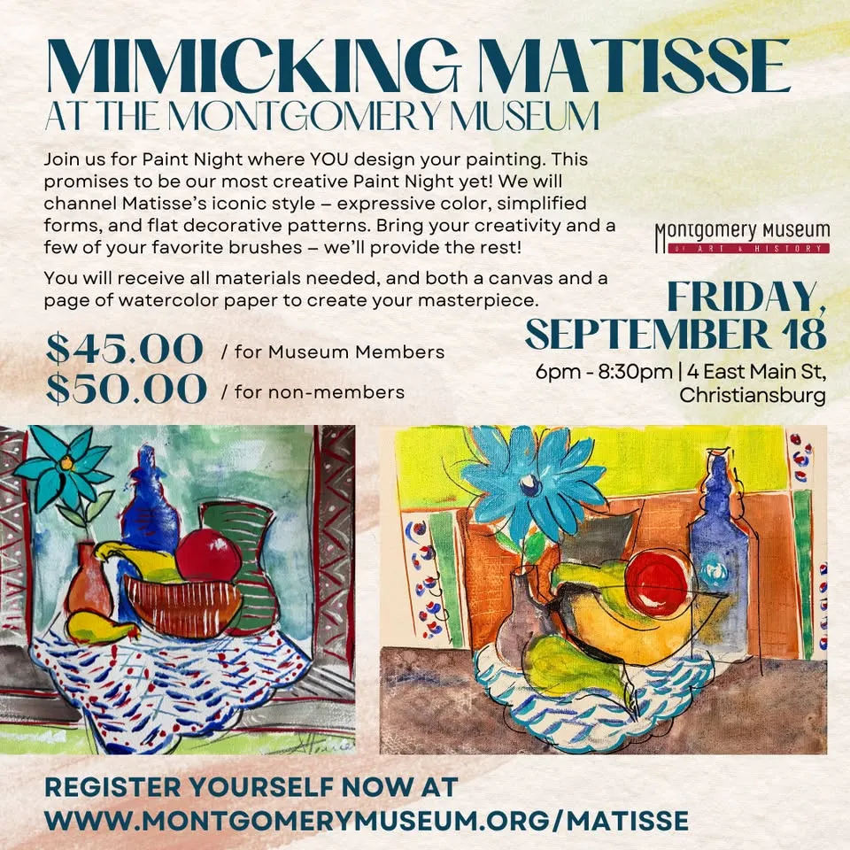 Mimicking Matisse at the Montgomery Museum
