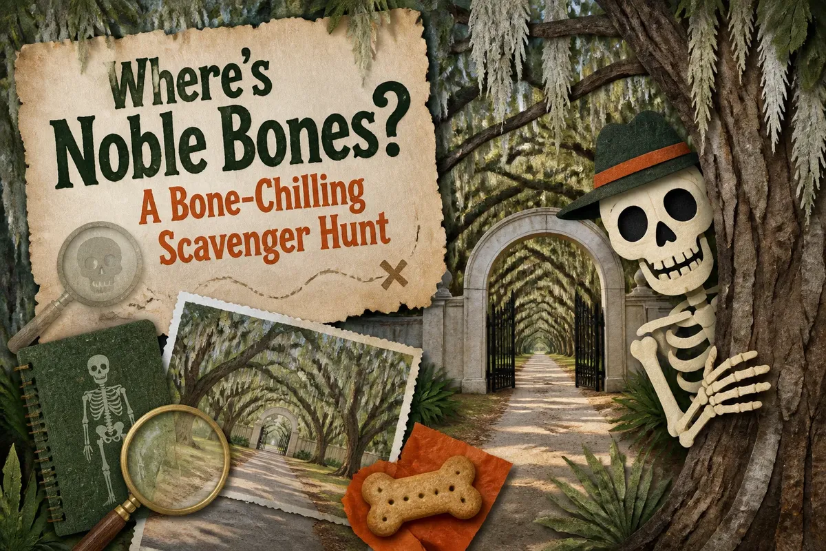 Where's Noble Bones? A Bone-Chilling Scavenger Hunt