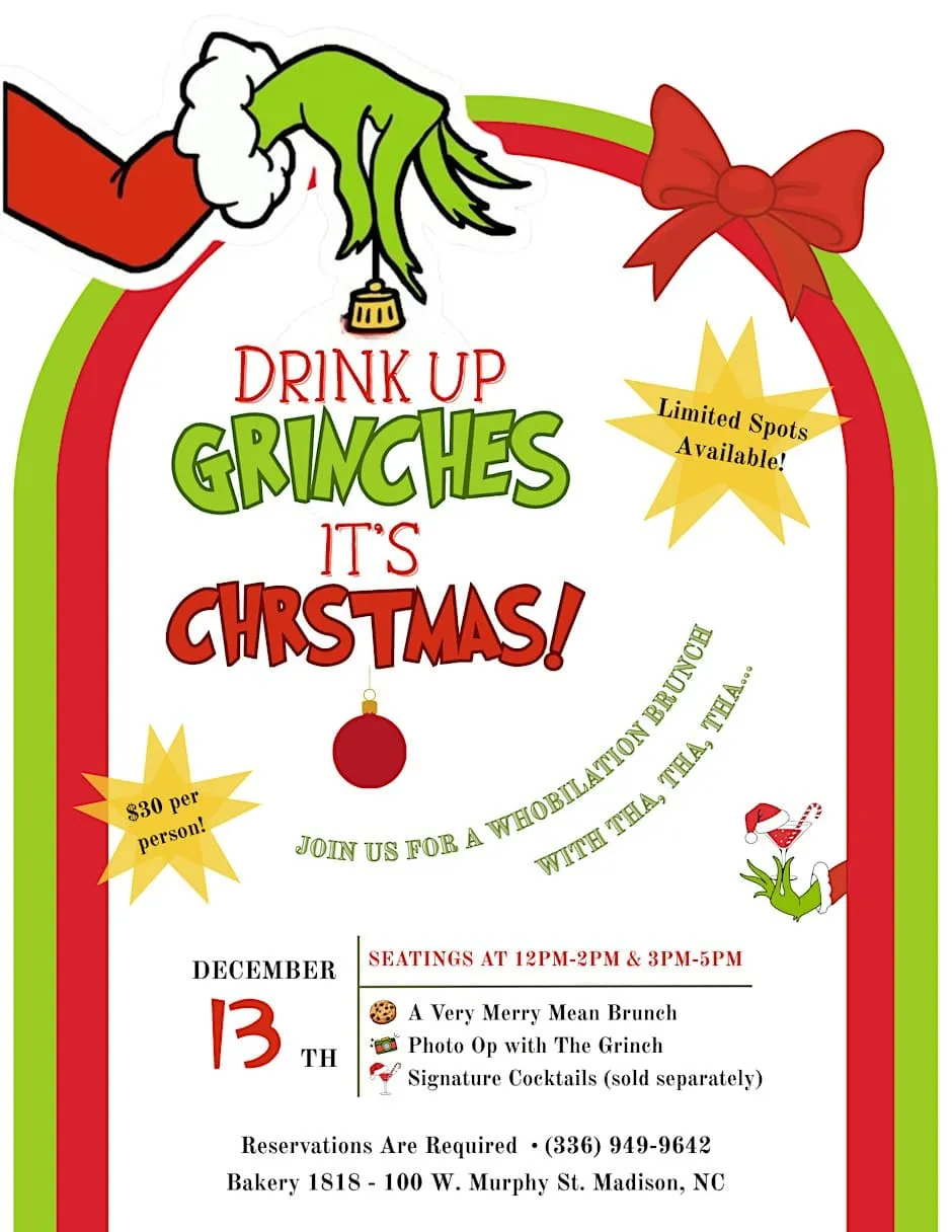 Drink Up Grinches, It's Christmas!