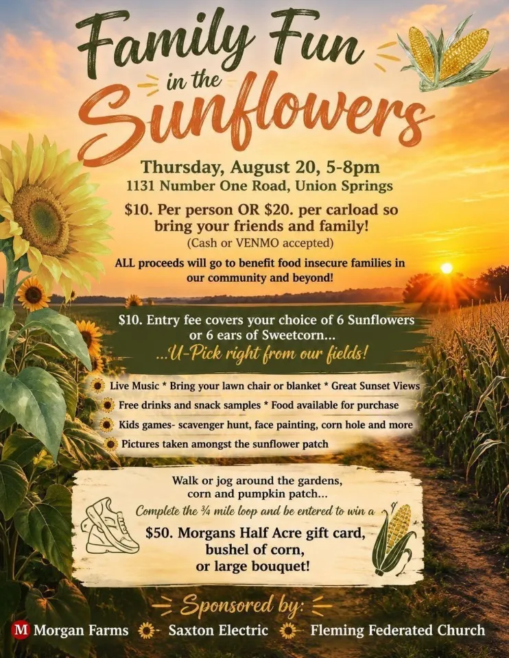 Single Event Family Fun in the Sunflowers