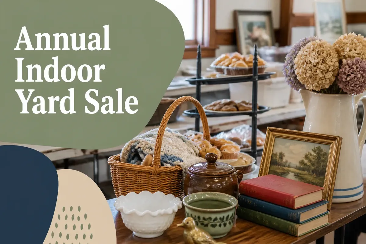 Annual Indoor Yard Sale