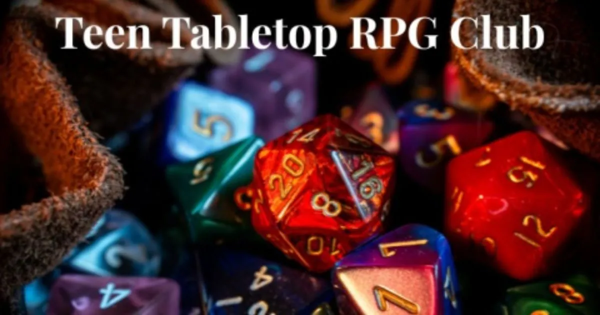 Teen Tabletop RPG Club