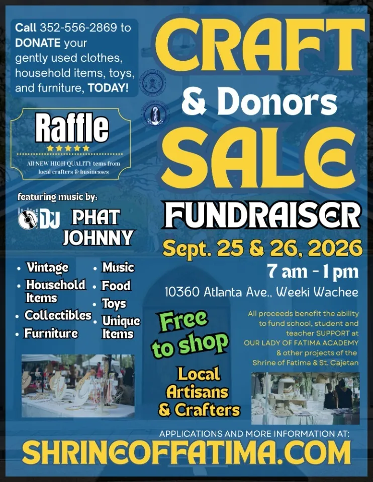 Craft & Donor SALE Fundraiser