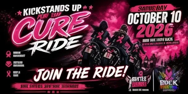 Kickstands Up for the Cure Ride