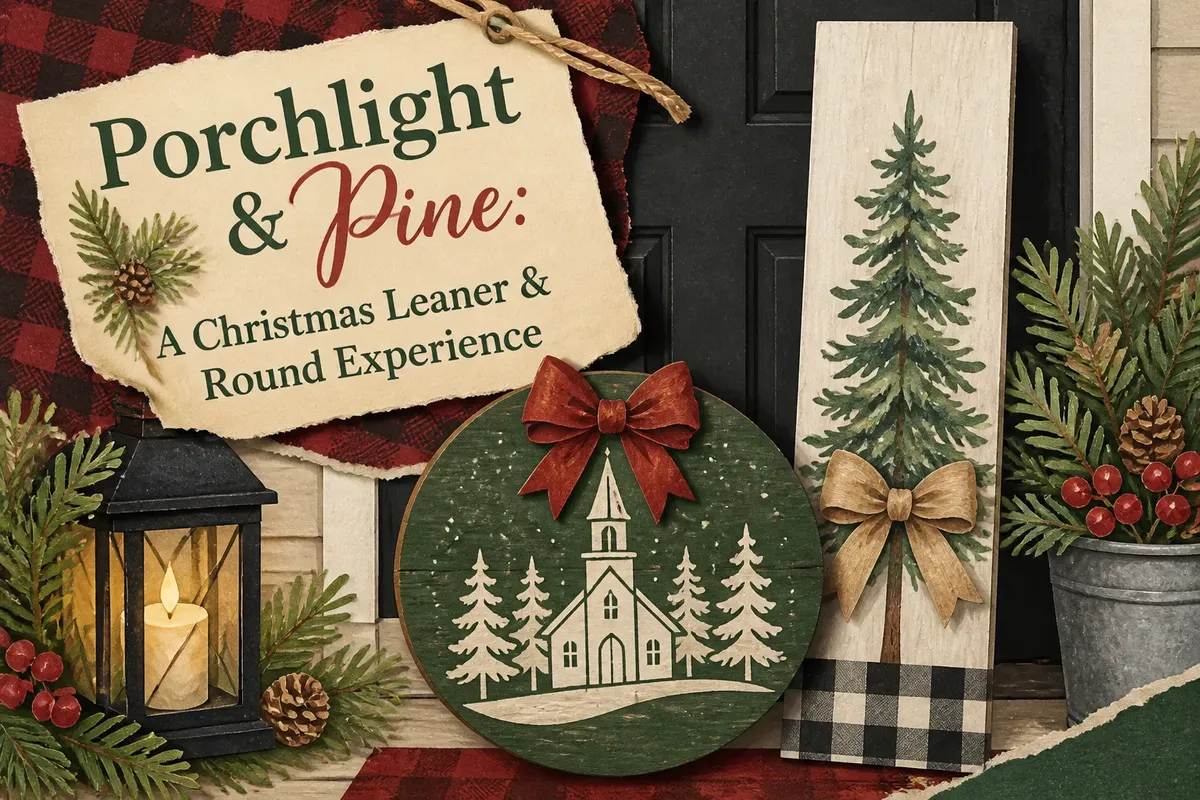 Porchlight & Pine: A Christmas Leaner & Round Experience