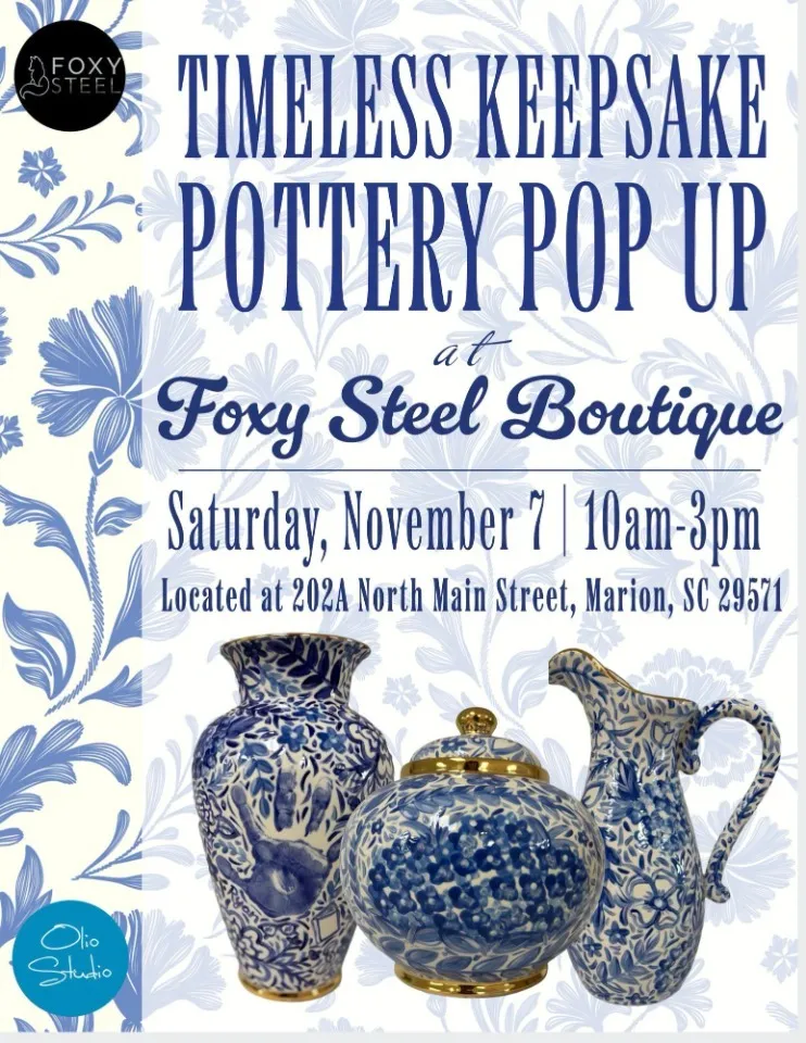Timeless Keepsake Pottery Pop Up