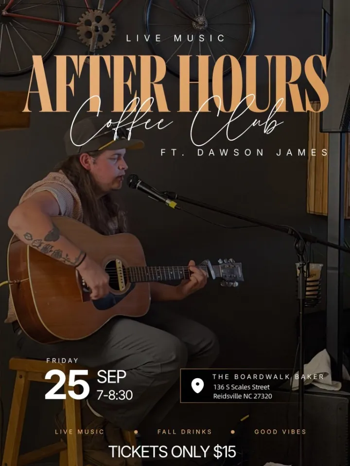 After Hours Coffee Club: Live Music with Dawson James
