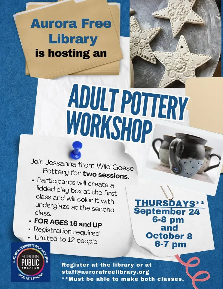 Single Event Adult Pottery Workshop