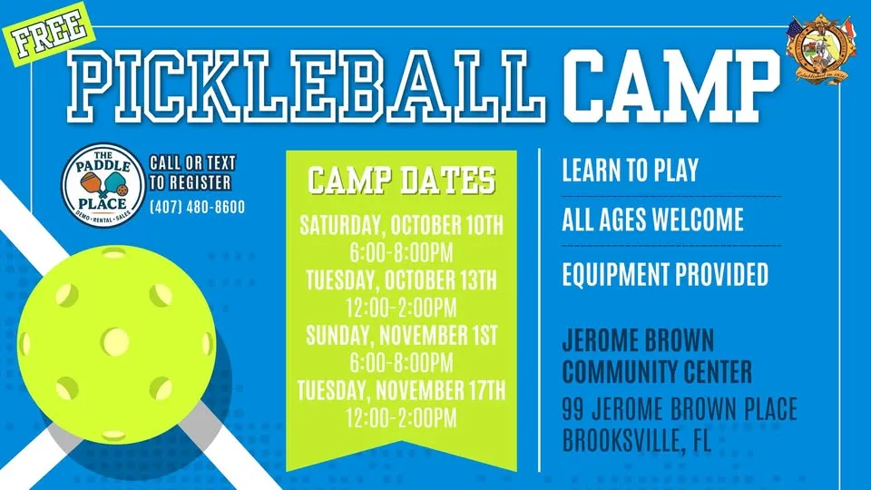 FREE Pickleball Camp