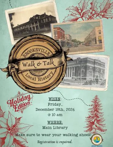 Holiday Edition Walk & Talk for Adults @ Main Library