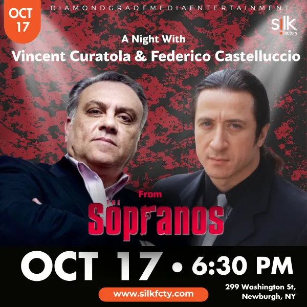 A Night With Vincent Curatola And Federico Castelluccio From The Sopranos