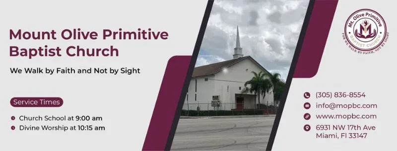 Mt Olive Primitive Baptist Church