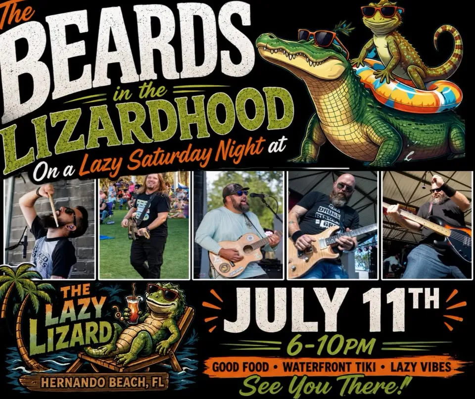 Beards at the Lizard on a Saturday Night