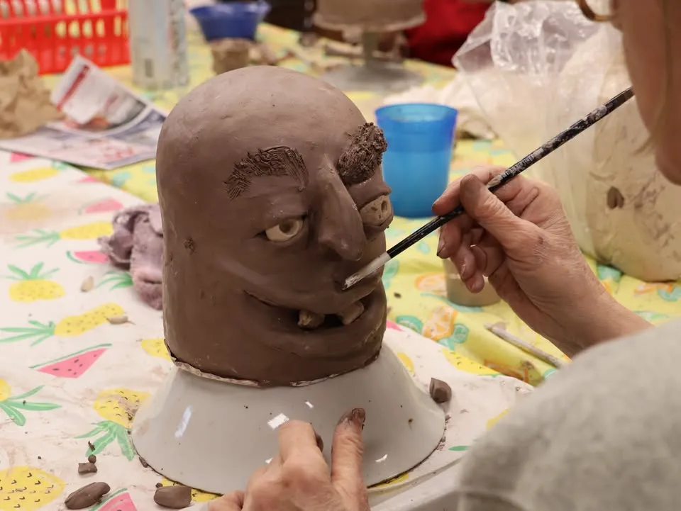 Face Jug Pottery with Georgann Lanich