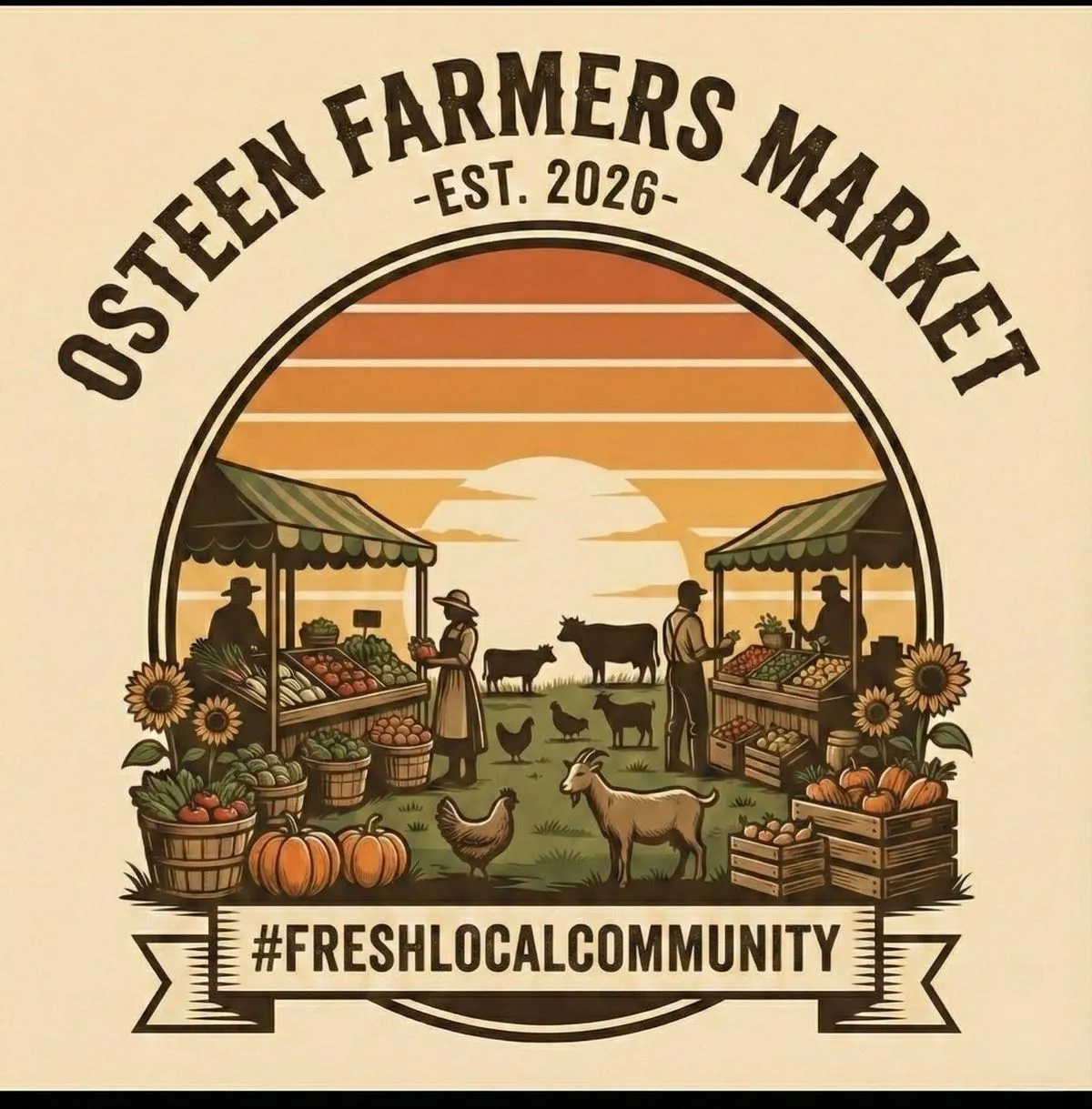 Osteen Farmers Market — Pumpkin & Plaid