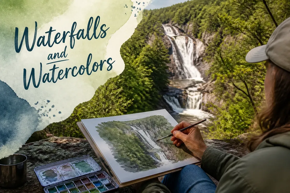 Waterfalls and Watercolors