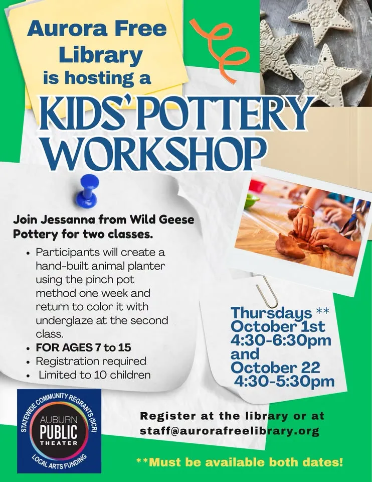 Single Event Kids' Pottery Workshop