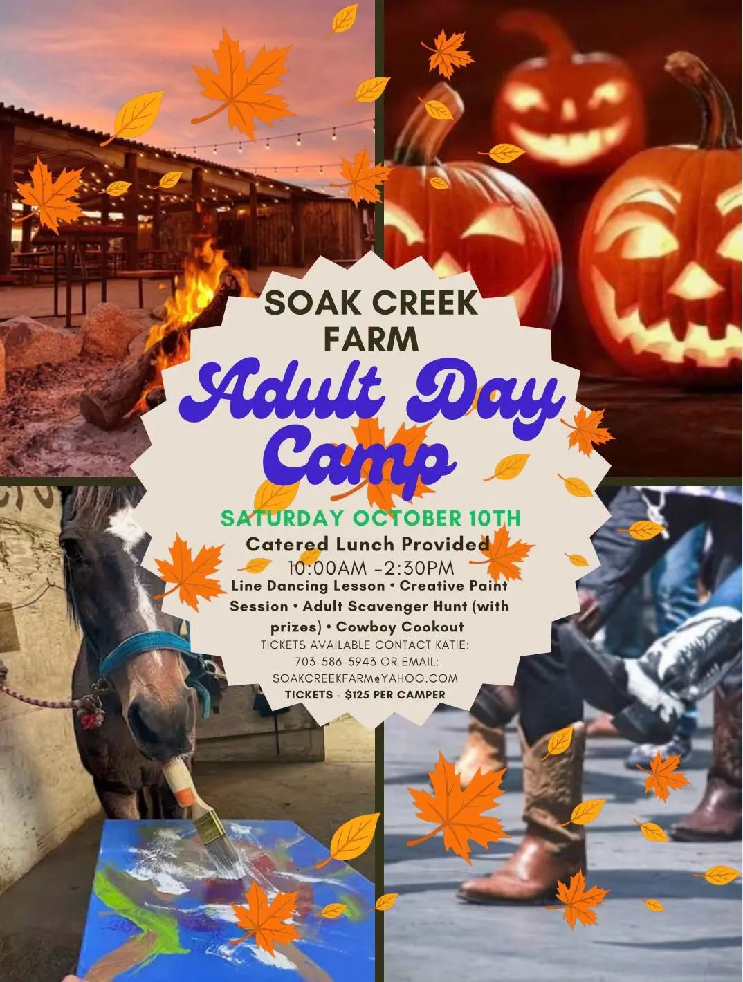 October Adult Day Camp