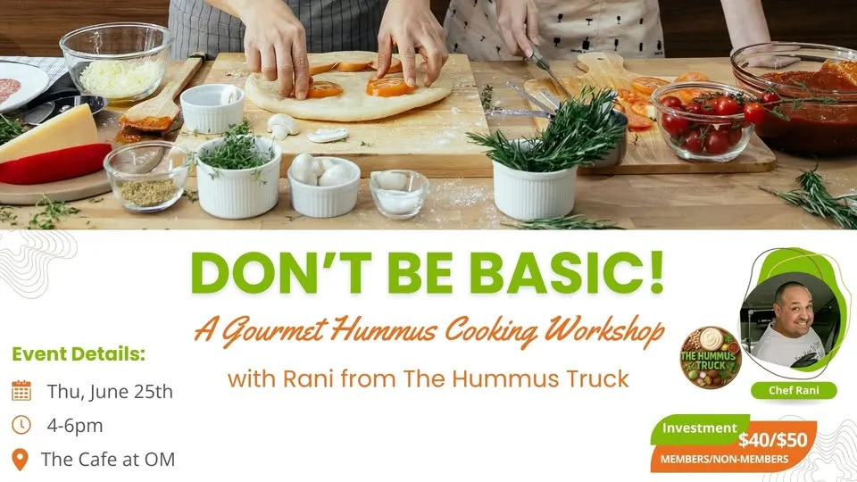 DONT BE BASIC - Gormet Cooking Class