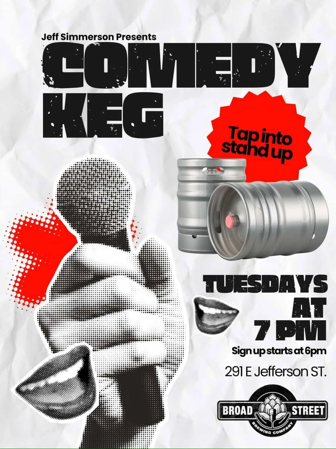 Comedy Keg - Hosted By Jeff Simmerson