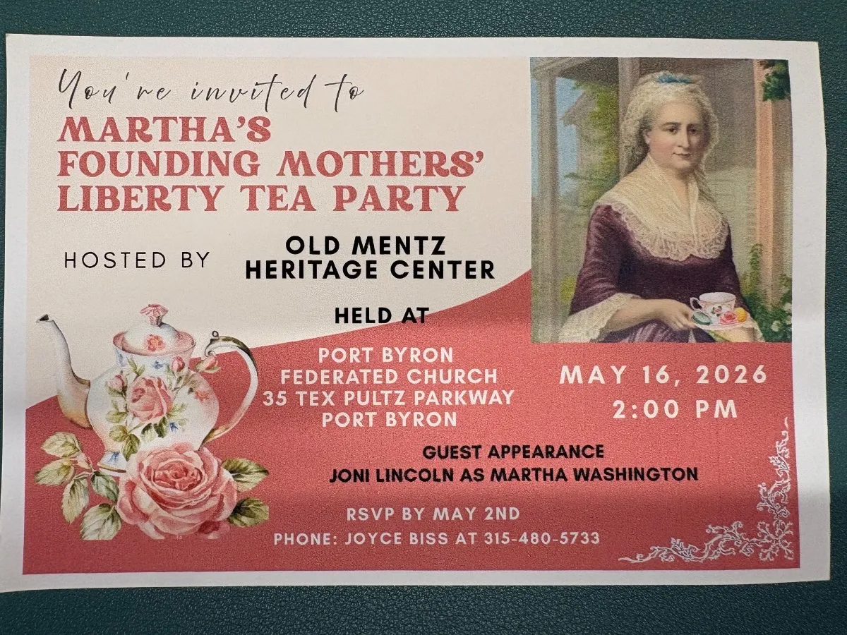 MARTHA'S FOUNDING MOTHERS' LIBERTY TEA PARTY