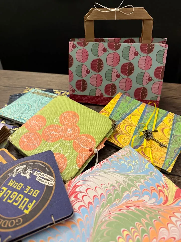 ART CLASS – Intro to Book Making with Marsha Hierl – September 24 (10am-3pm) – $40