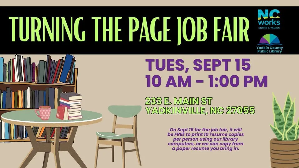 2nd annual Turning the Page Job Fair