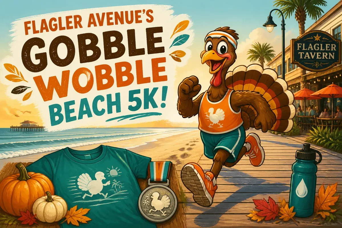 Flagler Avenue’s Gobble Wobble Beach 5K!