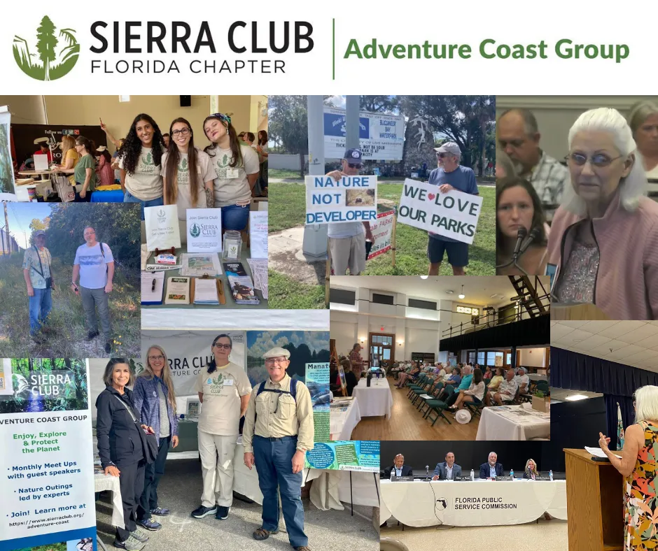 Sierra Club Adventure Coast Social Sat. Sept. 26th 2pm-4pm at Caffe Connection, Spring Hill