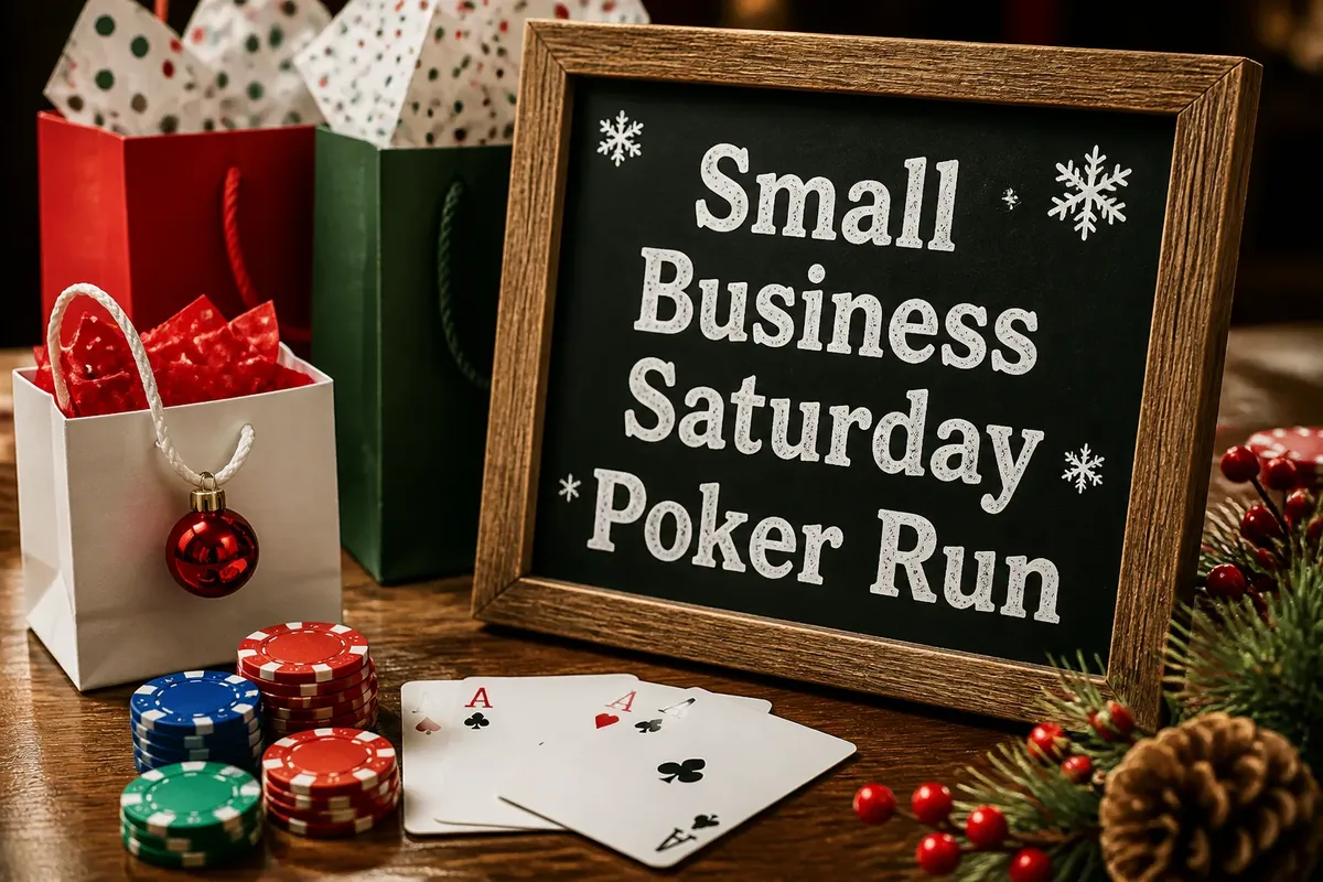 Small Business Saturday Poker Run