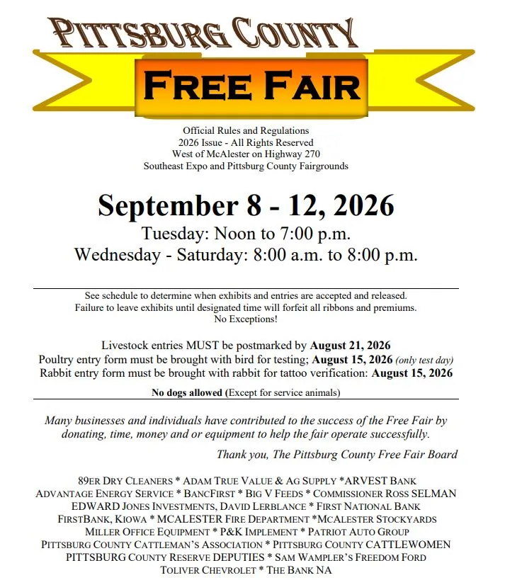 Pittsburg County Free Fair