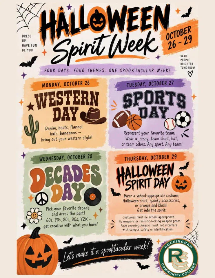 RCC Halloween Spirit Week