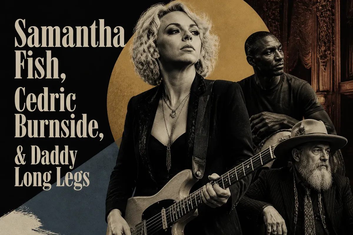 Samantha Fish, Cedric Burnside, & Daddy Long Legs
