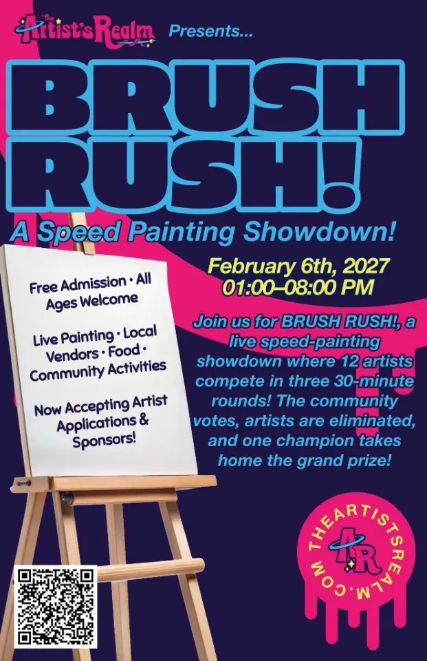 Brush Rust! | A Speed-Painting Showdown at The Artist's Realm