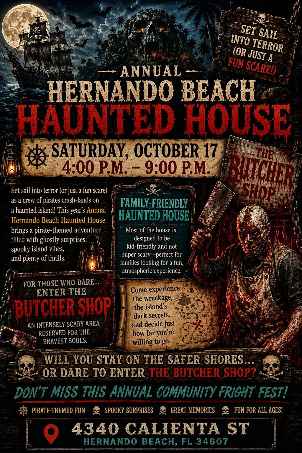 Hernando Beach Haunted House