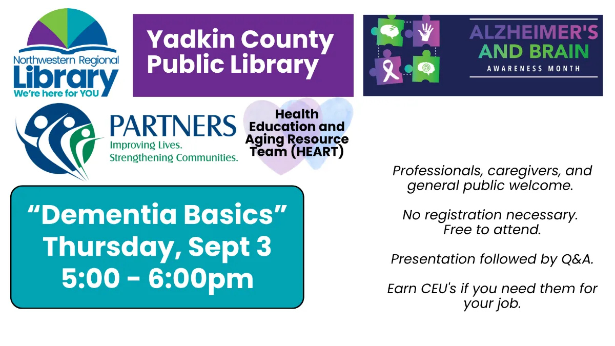 Partners Health: "Dementia Basics"