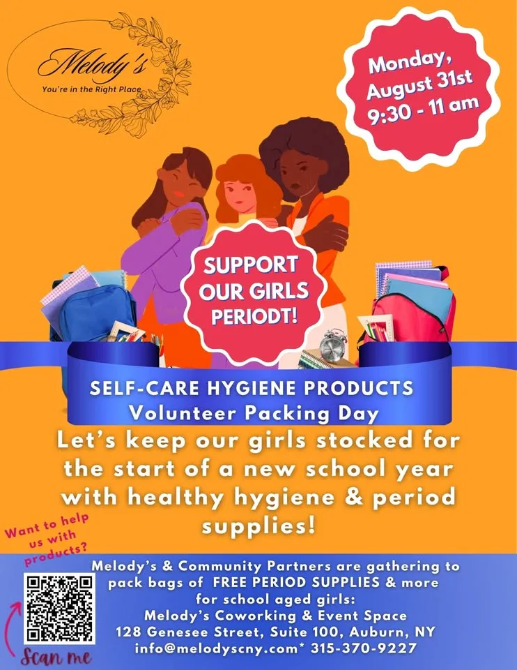 Single Event Volunteer Day for Support Our Girls Periodt! ❤️