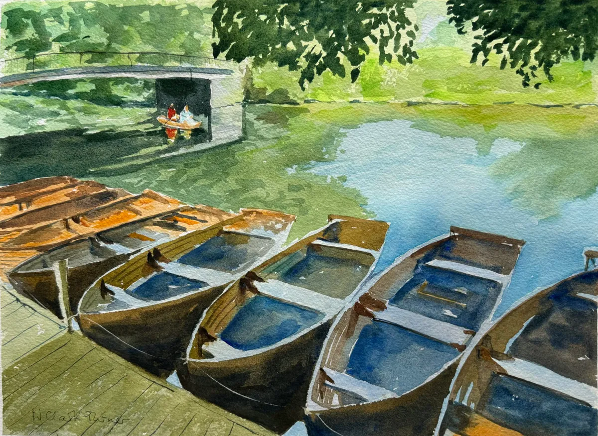 Intermediate Watercolor – Creating Simple Landscapes