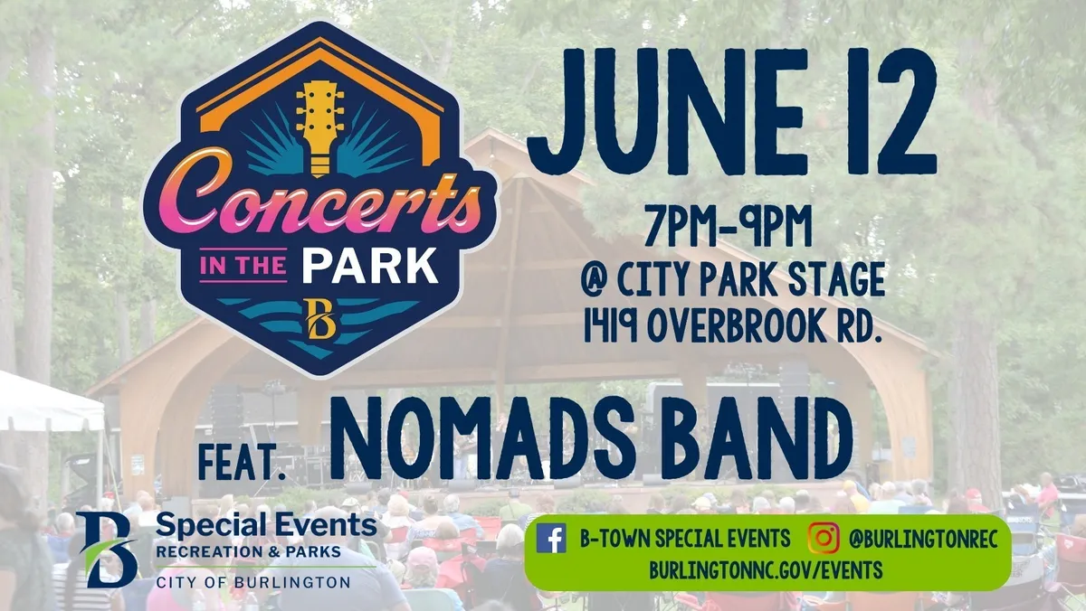 Concert in the Park Series - June 2026