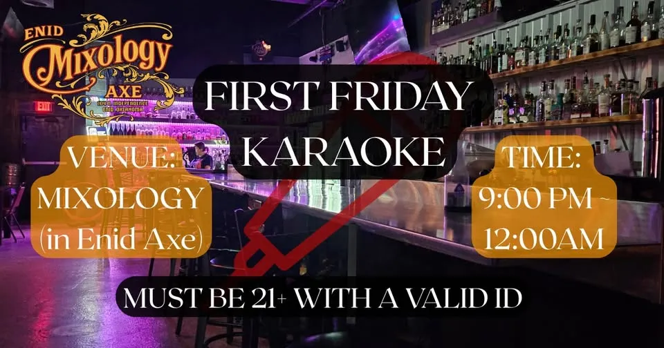 OCTOBER FIRST FRIDAY KARAOKE NIGHT