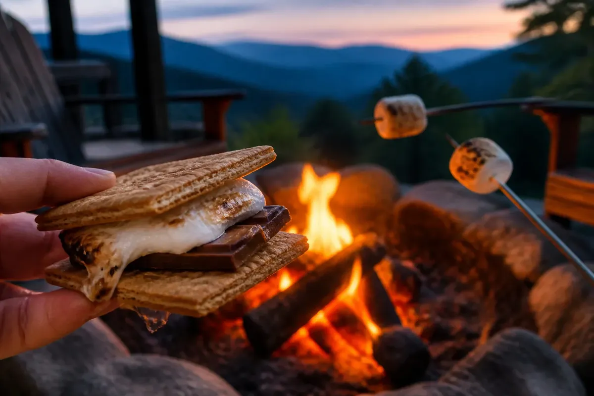 Dillard House Guests S’mores Night