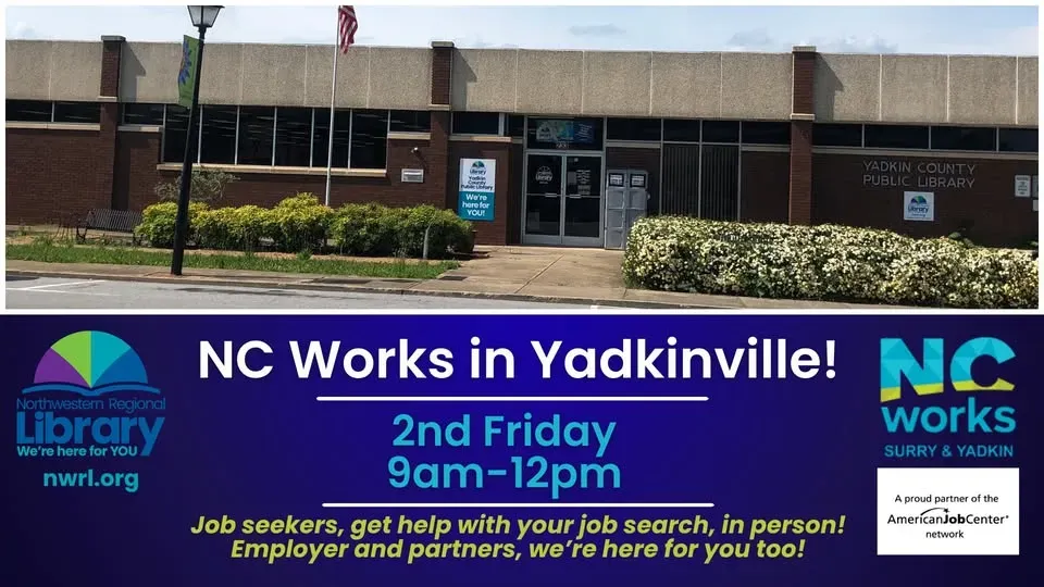 NC Works at Yadkin County Public Library