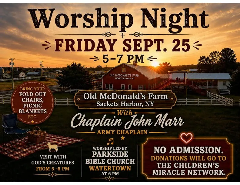 Worship Night at Old McDonald's Farm