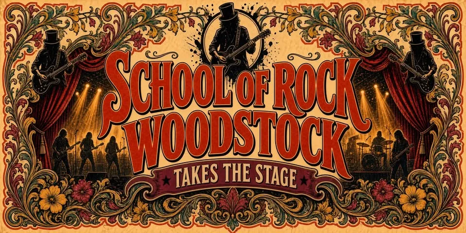 Takes the Stage: School of Rock Woodstock | MadLife 6:30