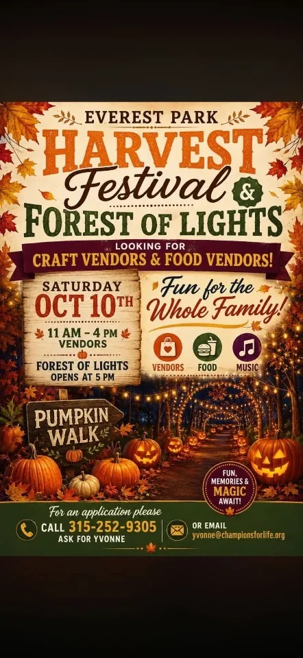 Single Event Harvest Festival Forest of Lights