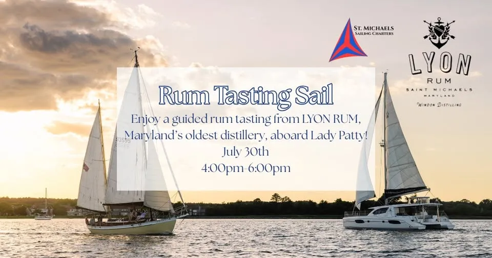 Special Rum Tasting Sail on Historic 1935 Lady Patty