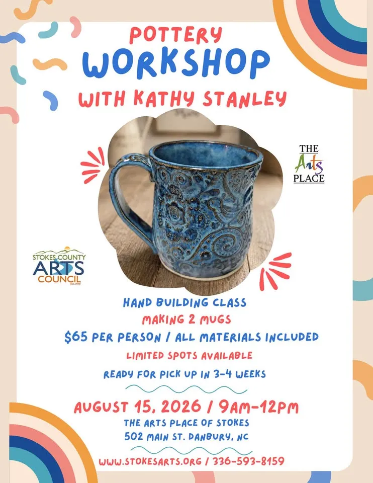 8/15 Hand Building Mug Class